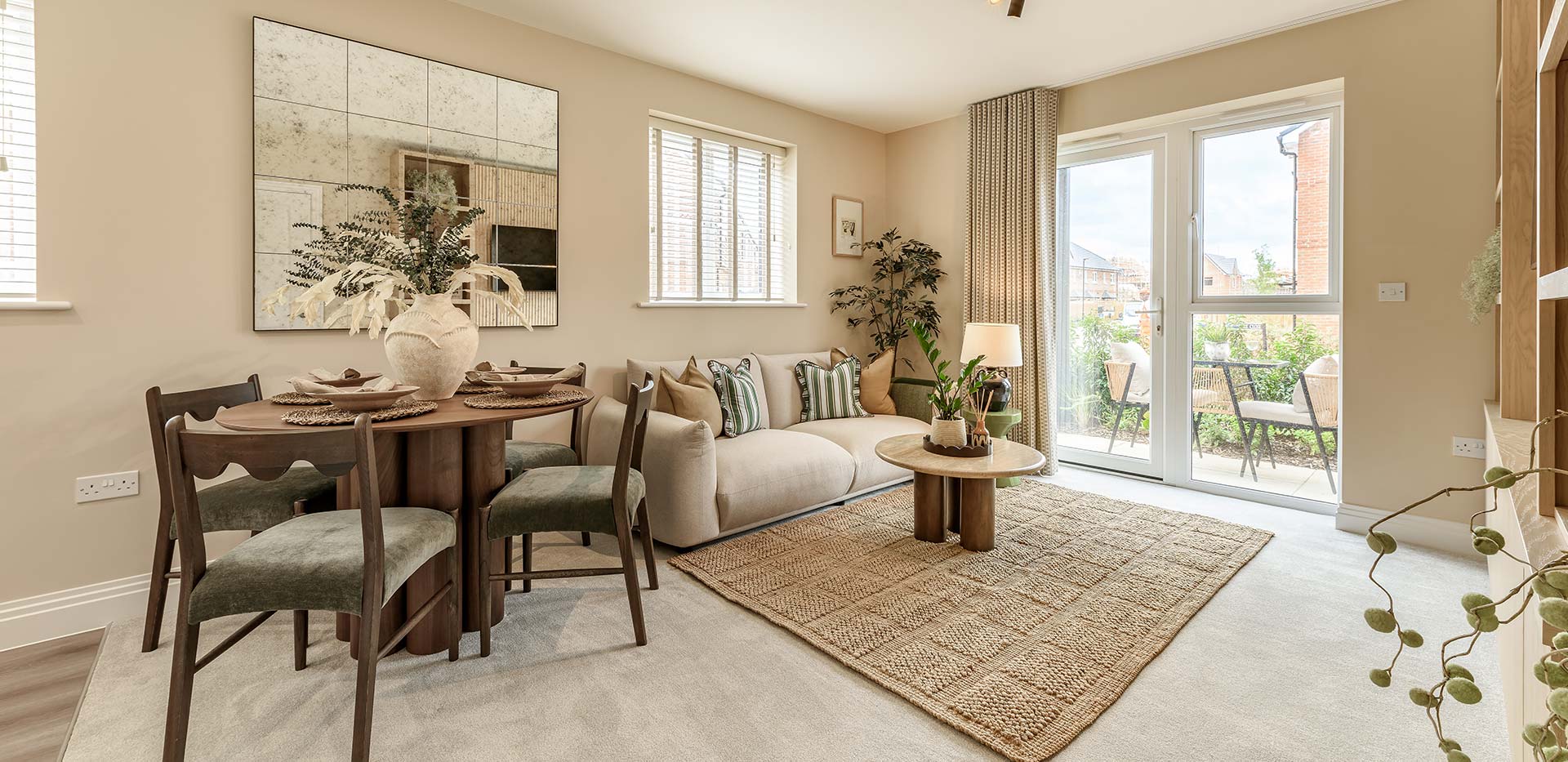 An interior Living / Dining area up from Winterbrook Meadows