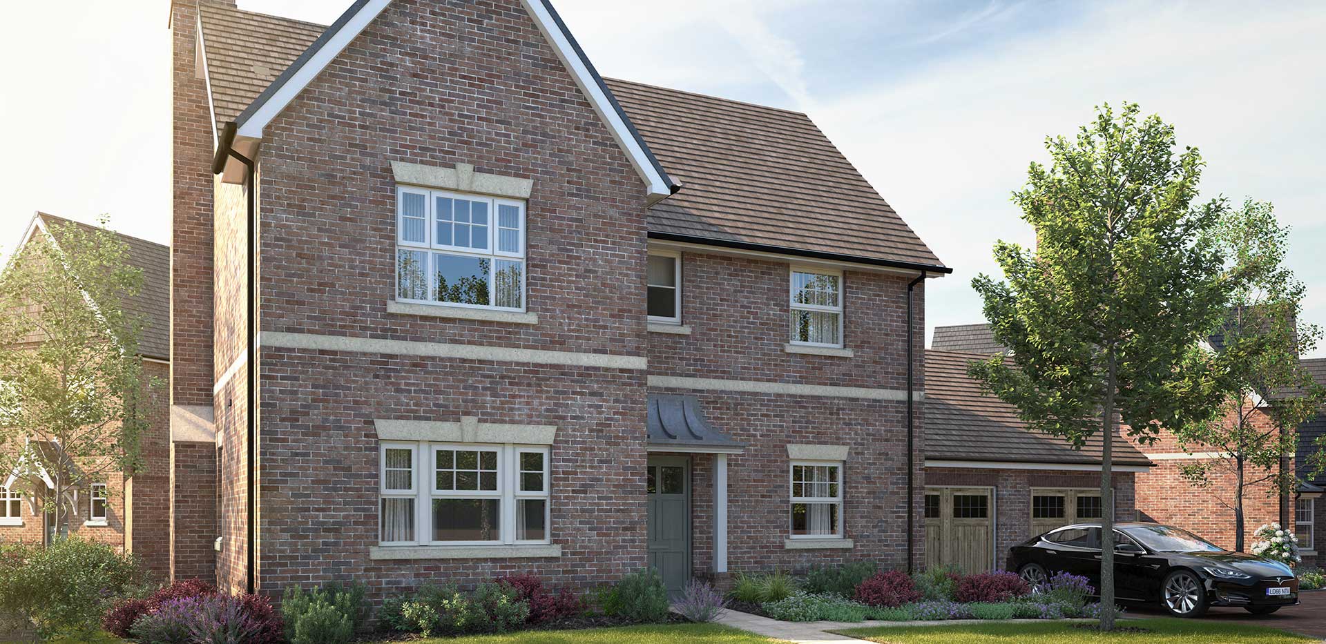 Street scene at Winterbrook Meadows