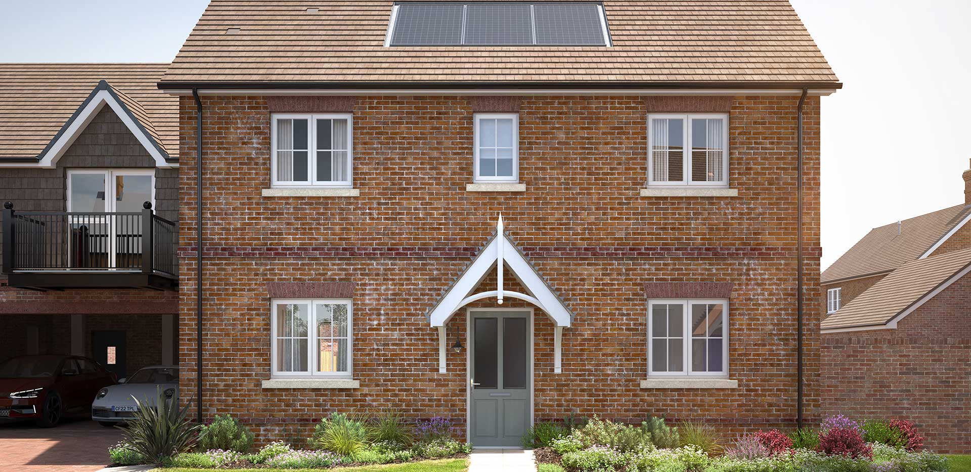 Street scene at Winterbrook Meadows