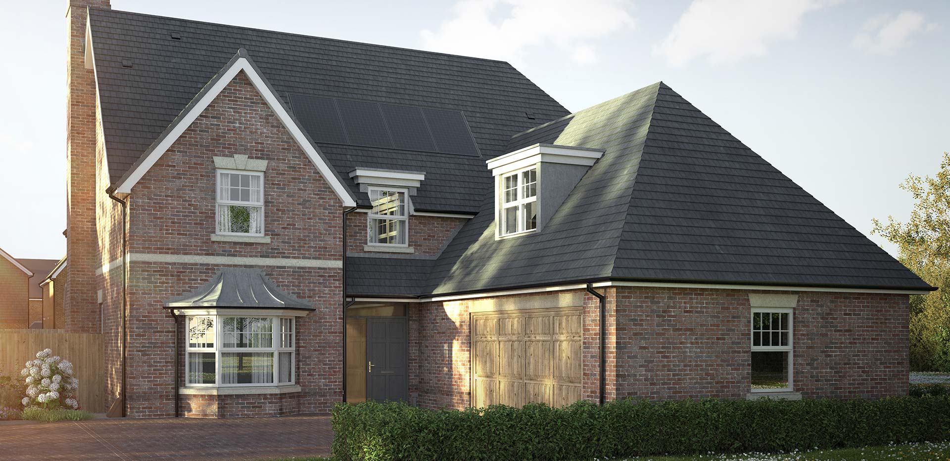 Street scene at Winterbrook Meadows