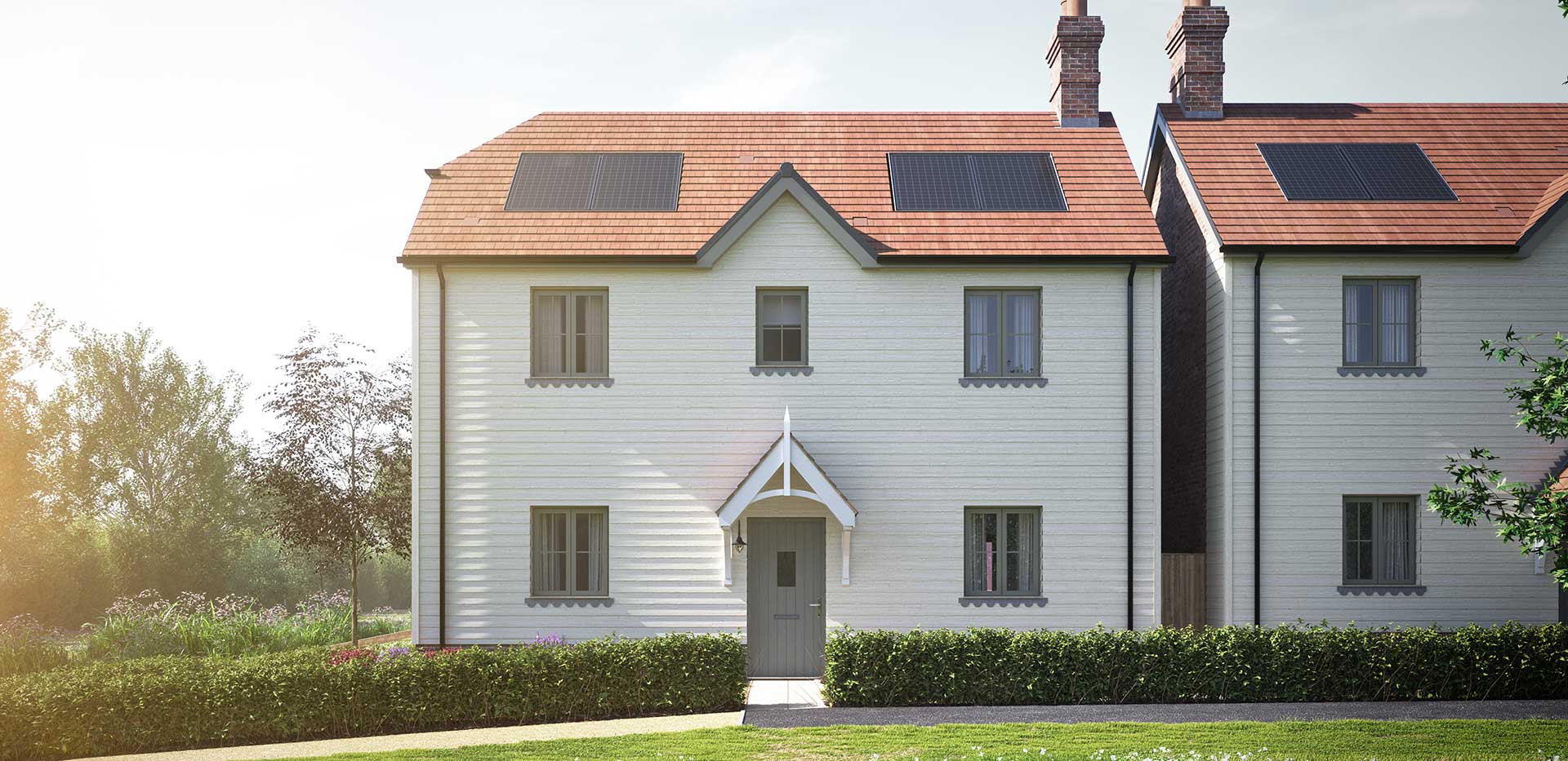 Street scene at Winterbrook Meadows