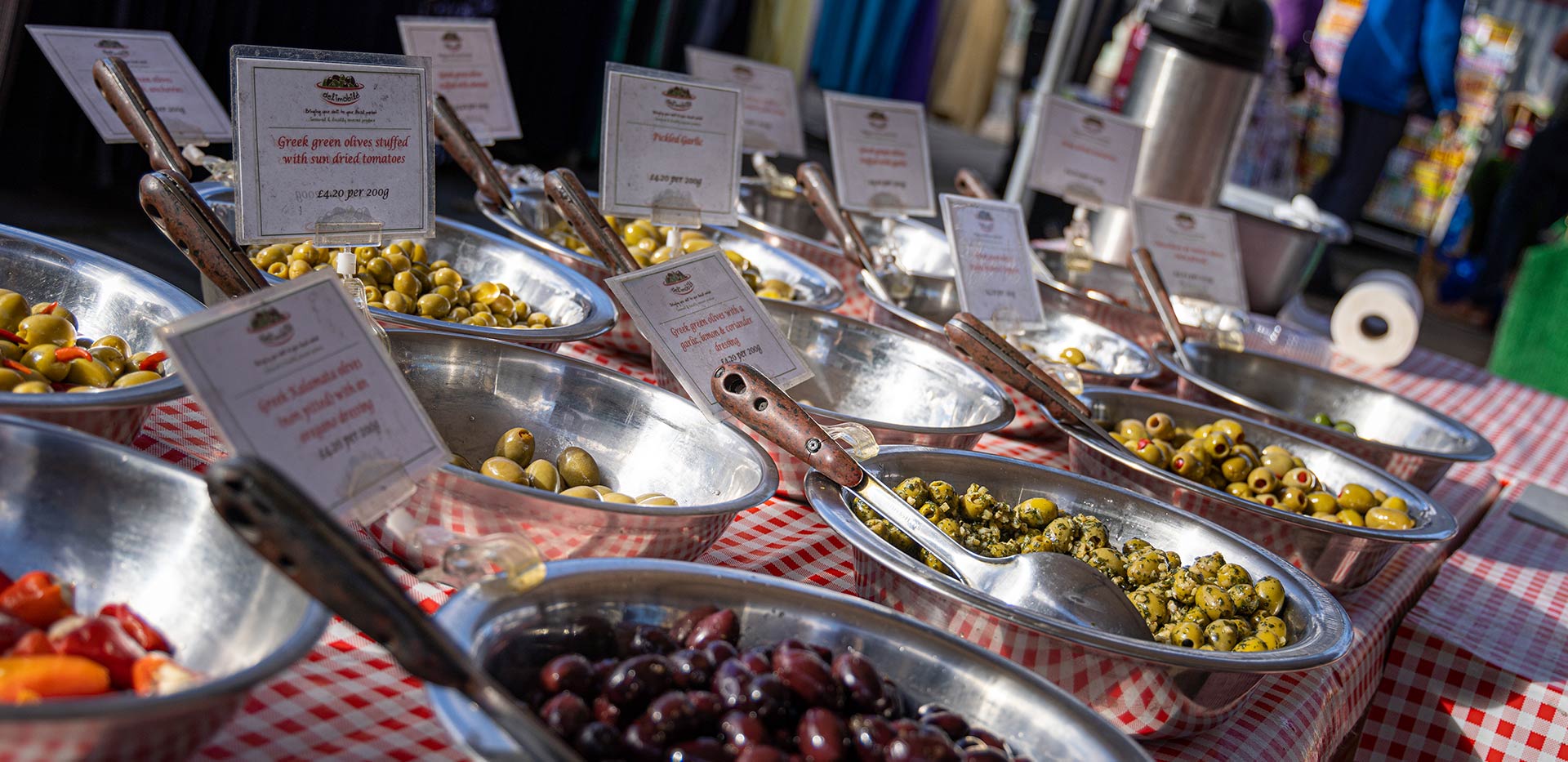 An image of a Deli and the produce they sell
