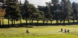 Golfers at Wallingford enjoy a round in the sunshine
