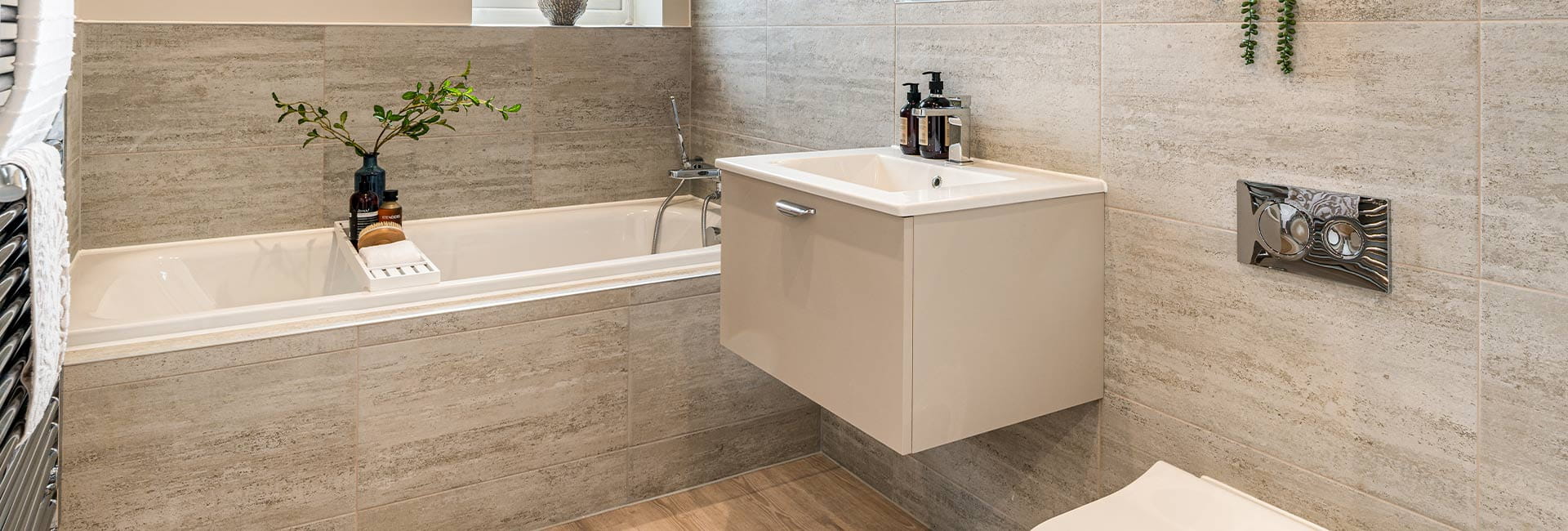 Interior image of a bathroom at Winterbrook Meadows