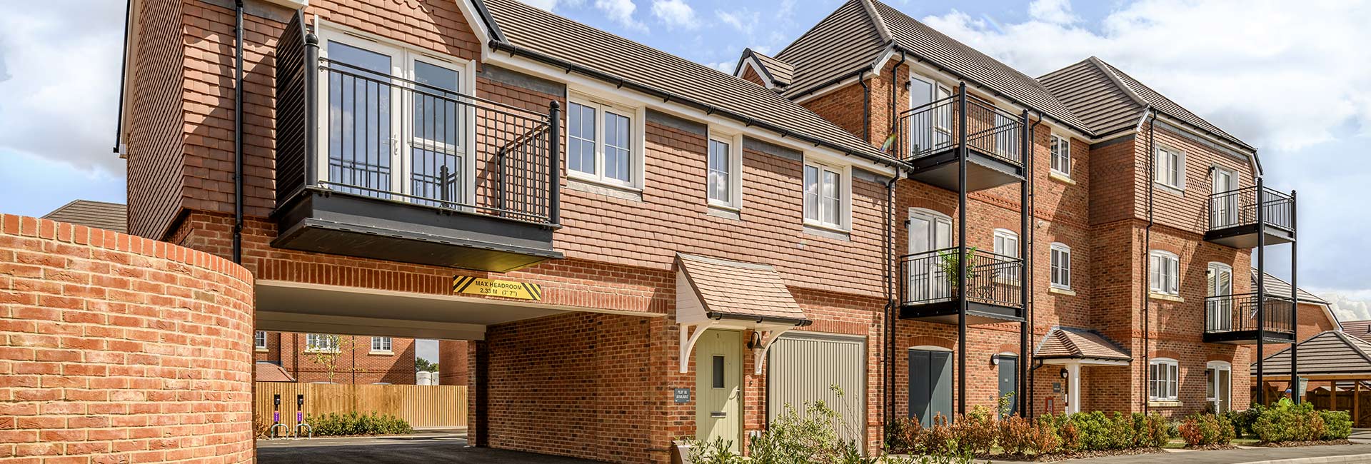 An exterior photograph of the property at Winterbrook Meadows