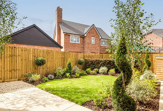 Winterbrook Meadows, The Rosemere Collection home, garden