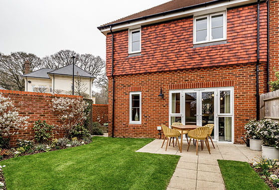 Exterior garden image at a property within the Springmead Collection