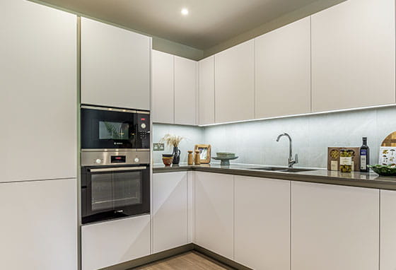 Interior kitchen image at a property within the Springmead Collection