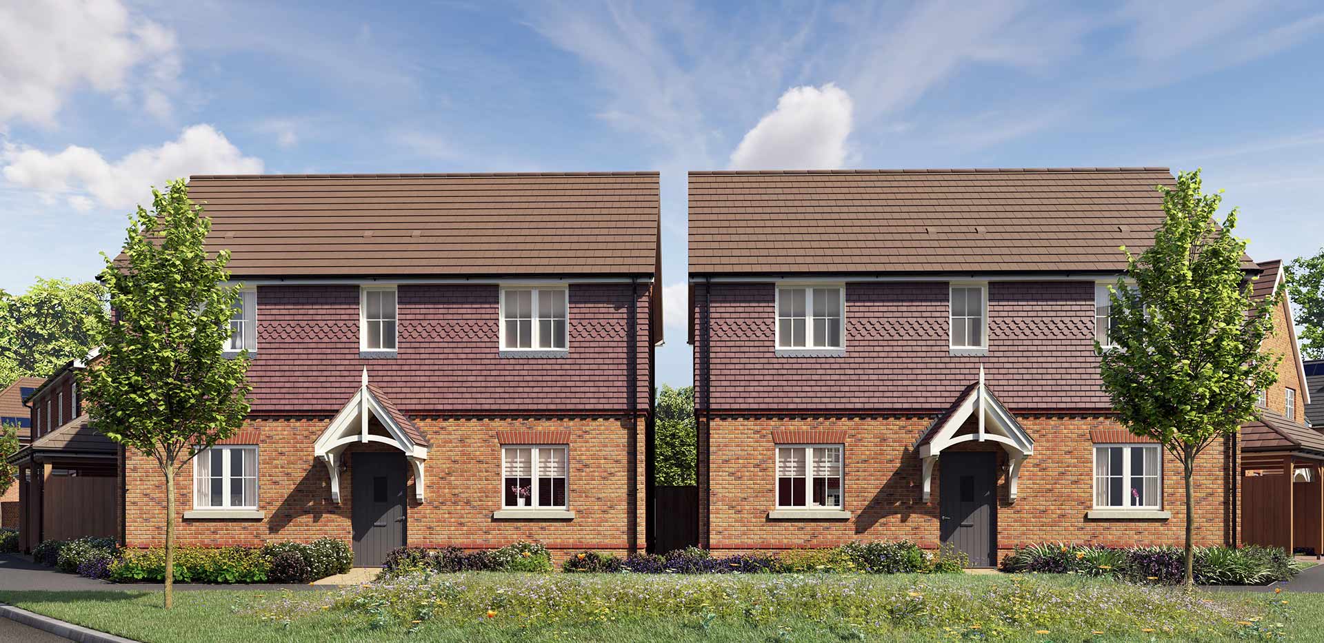 Winterbrook Meadows The Summerleigh Collection exterior CGI