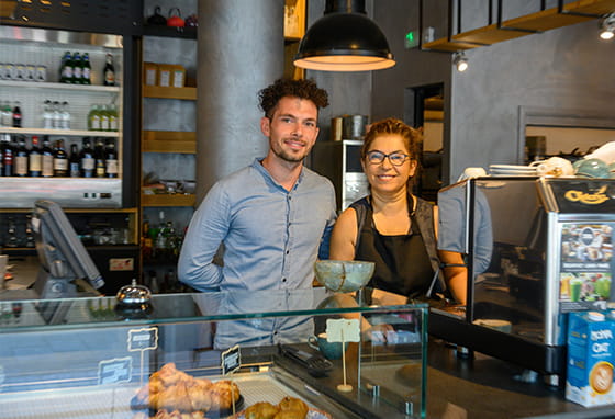 An interior image of Dear Diana cafe