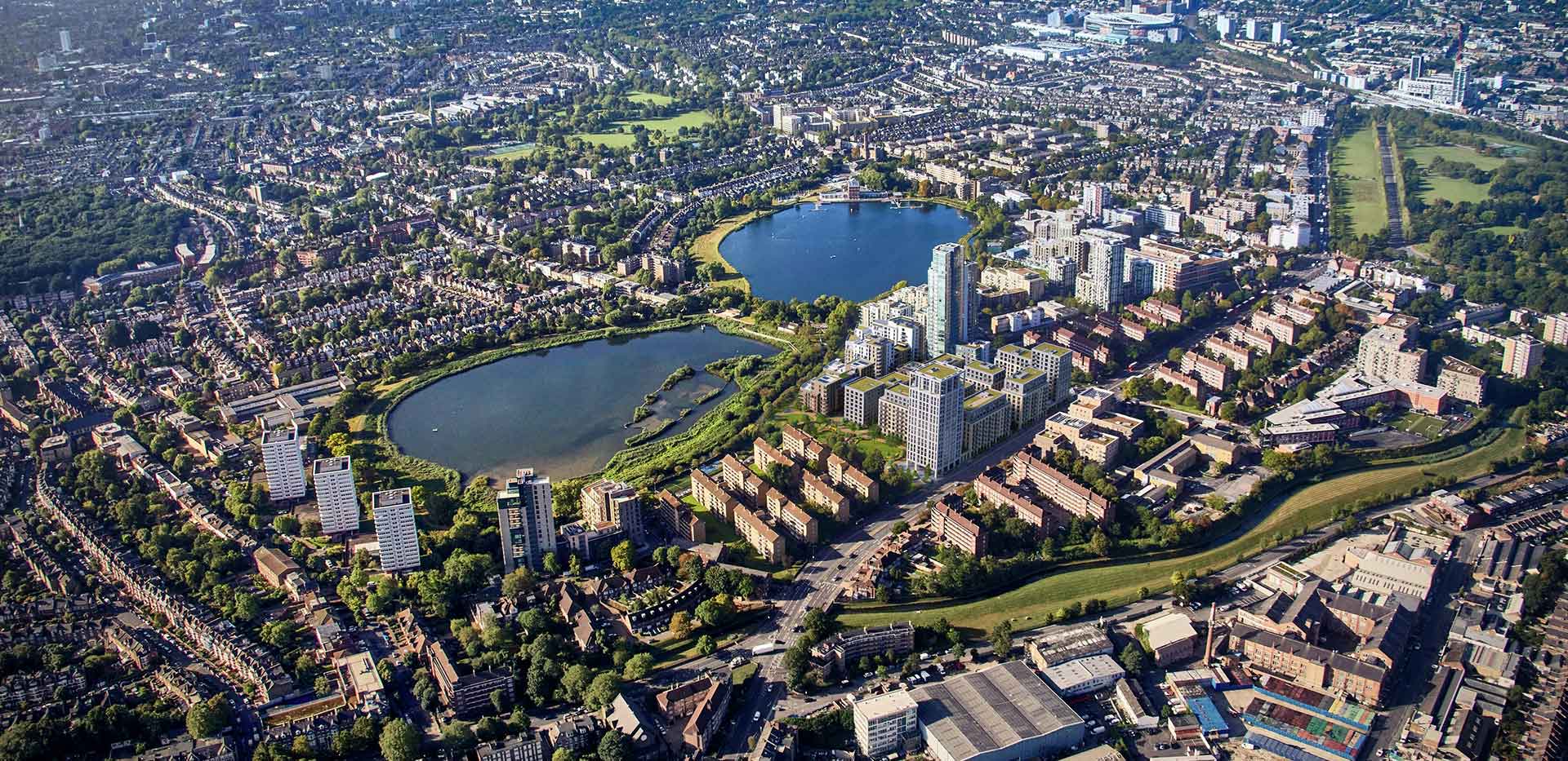 Berkeley, Woodberry Down, Exteriors