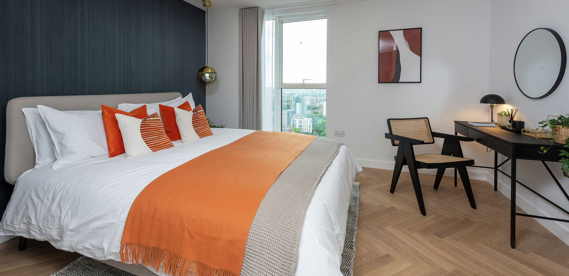 Woodberry Down - Show Apartment - Bedroom