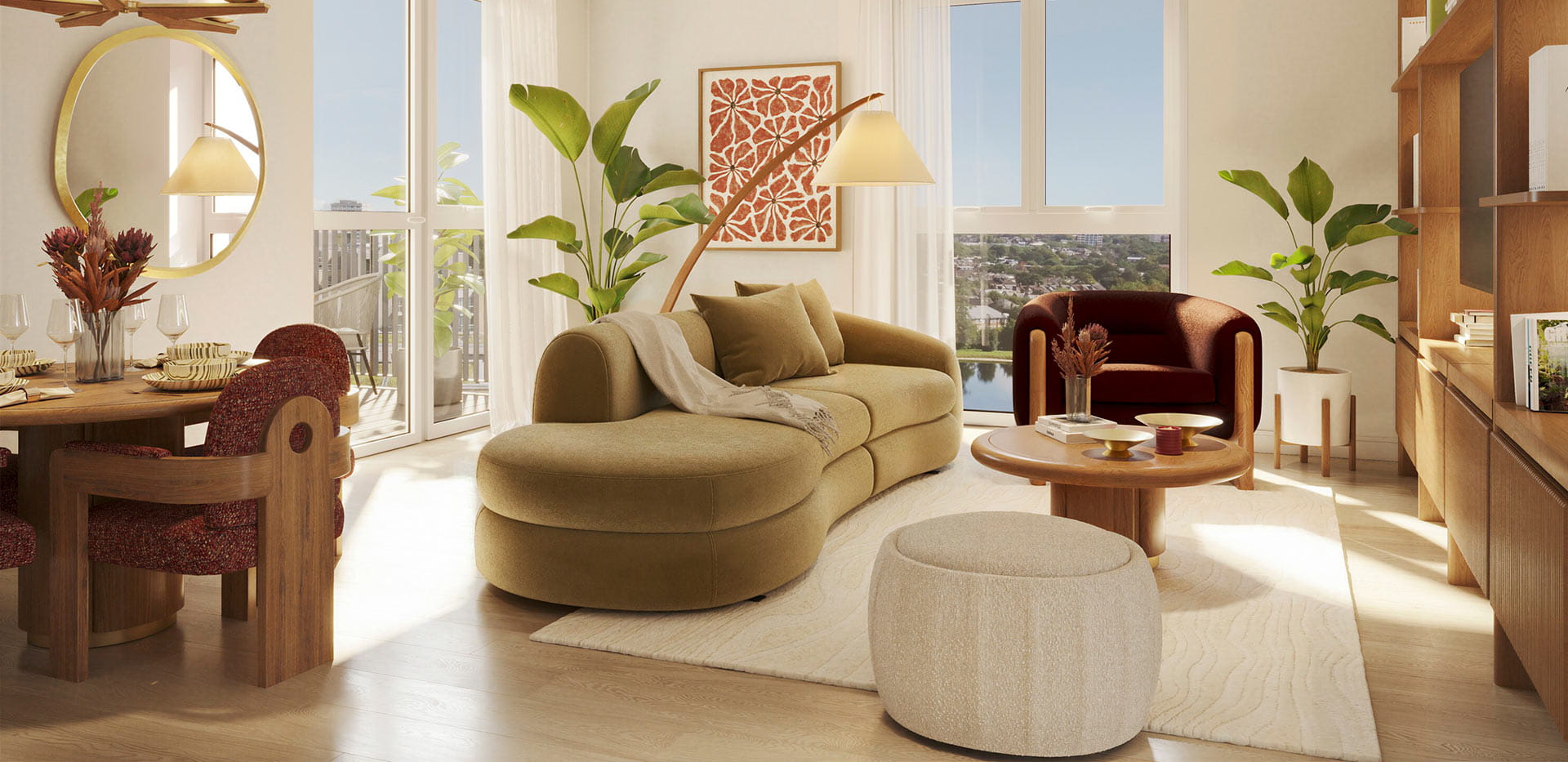 An interior Living area image from The Grove Collection at Woodberry Down