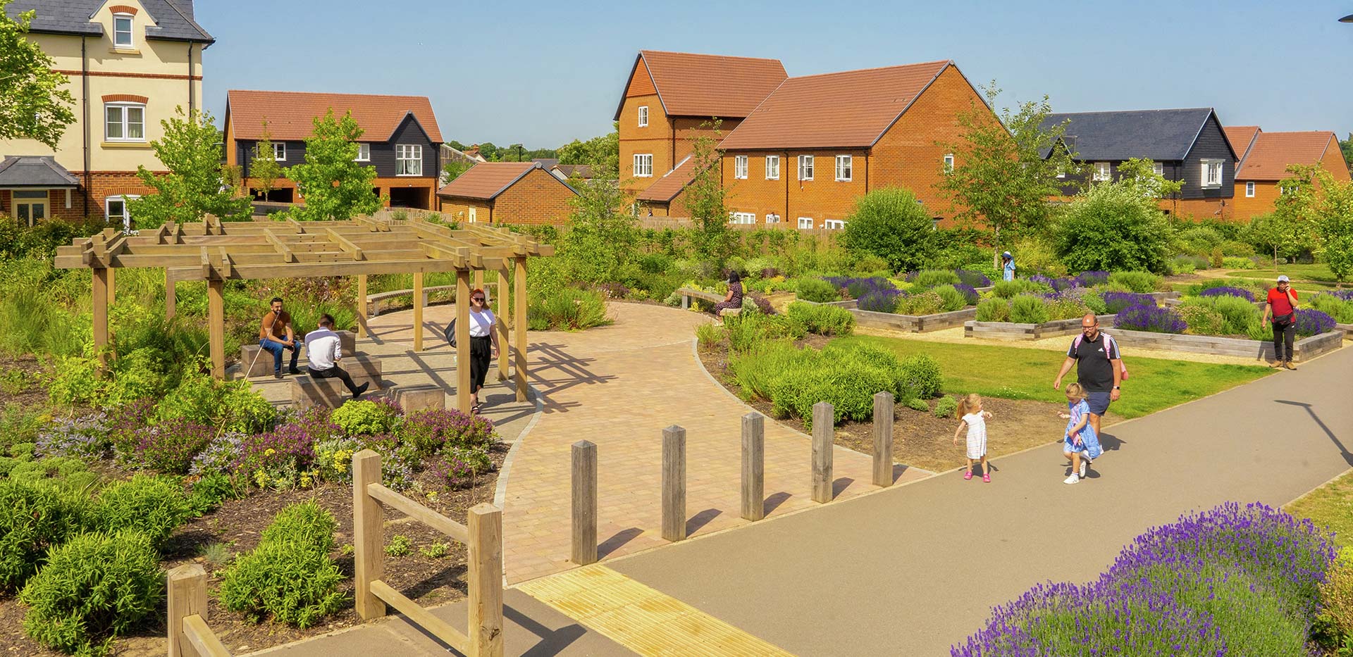 Exterior image at Woodhurst Park development