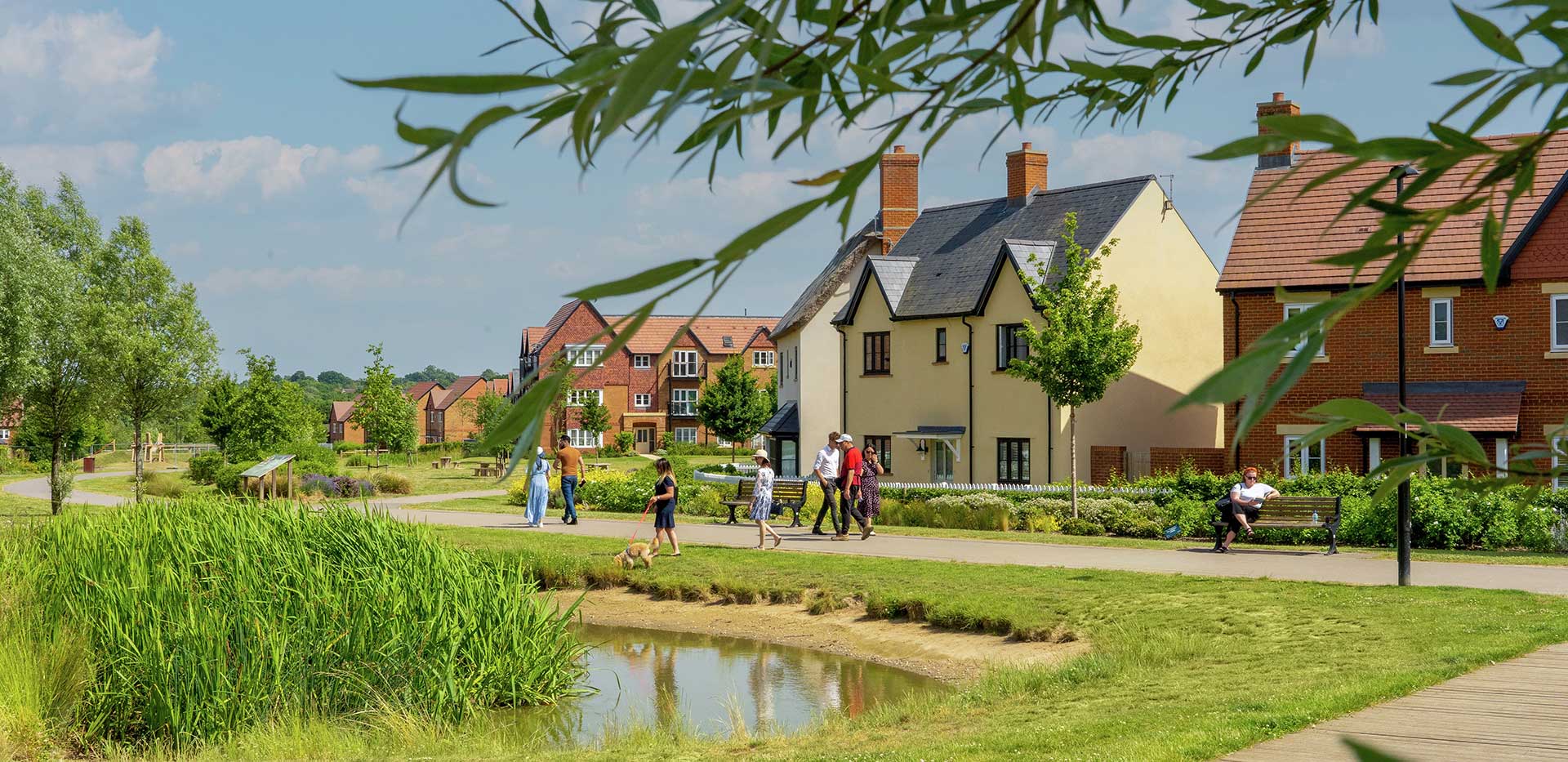 Exterior image at Woodhurst Park development