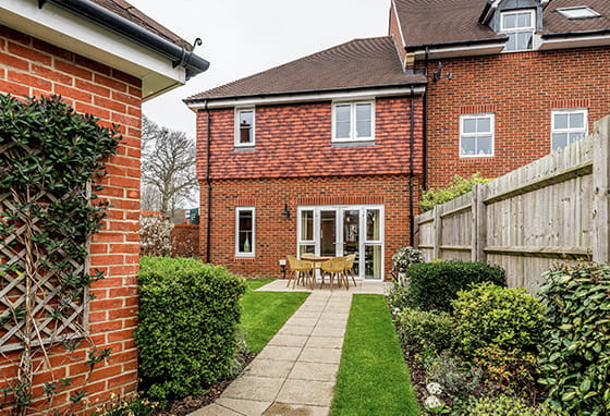 An Exterior Shot of Houses at Woodhurst Park