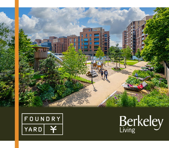Foundry Yard, part of the Berkeley Living rental scheme