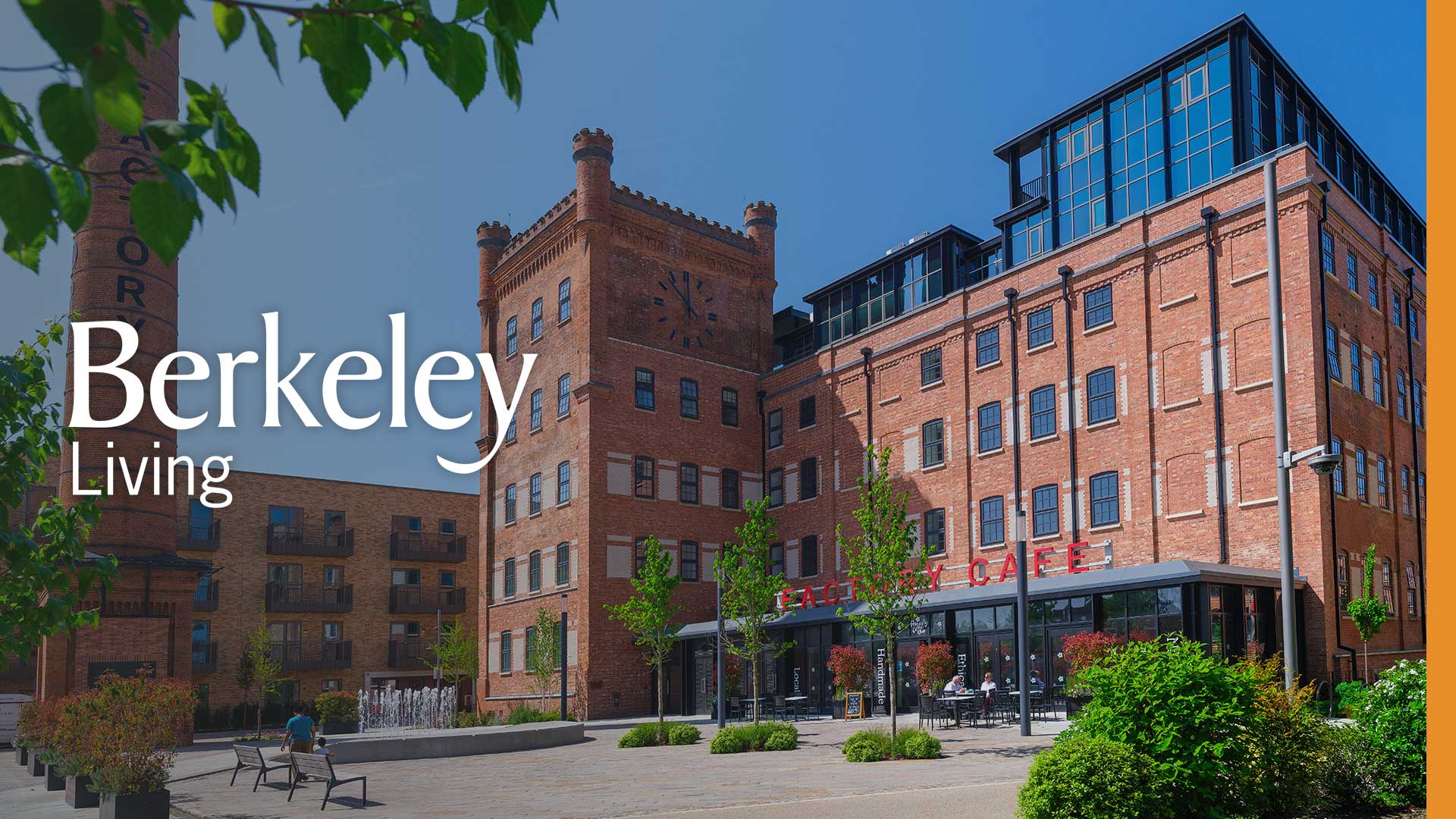 An image of Horlicks Quarter with the Berkeley Living logo overlaid