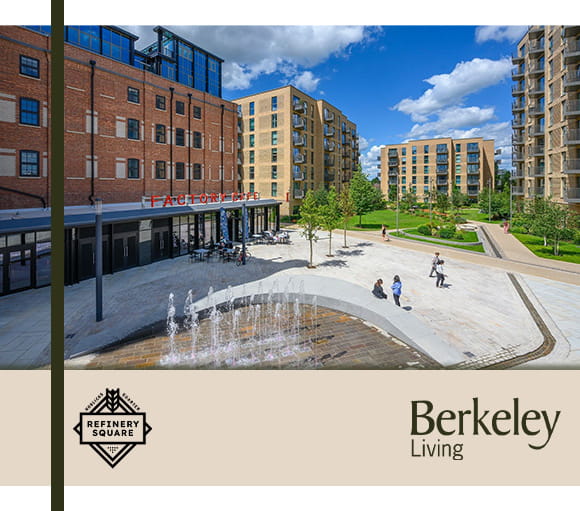 Refinery Square, part of the Berkeley Living rental scheme