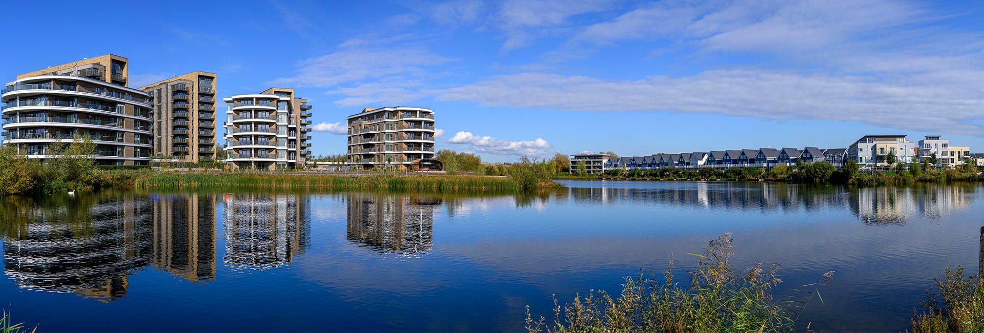 An image of the Bankside Gardens and Green Park Village 