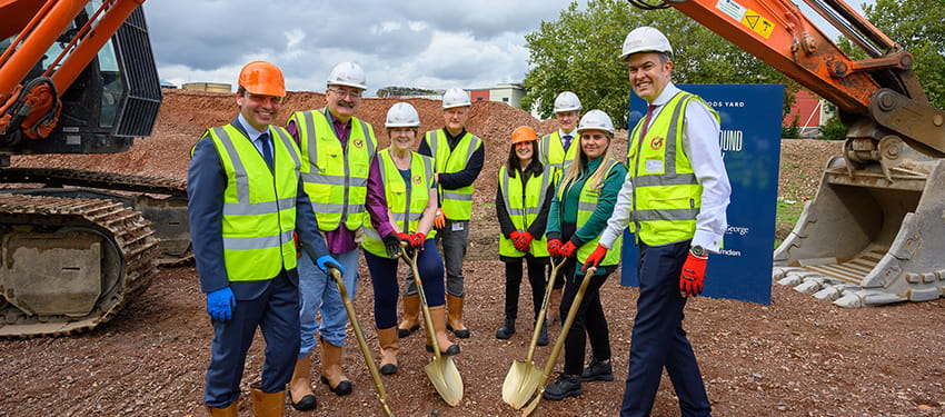 Partners Break Ground at Camden Goods Yard | News and Insights