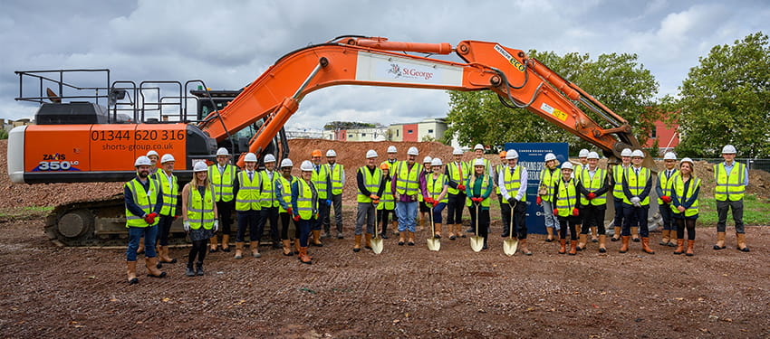 St George, Morrisons and Camden Council break ground at Camden Goods Yard 