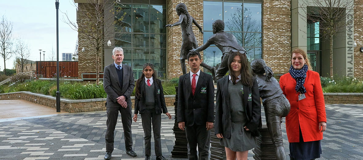 Alperton Pupils Inspire New Public Sculpture at Grand Union