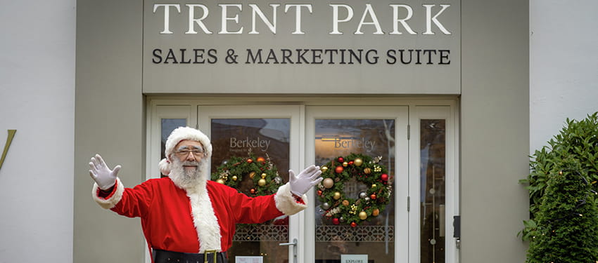Father Christmas Brings Festive Cheer