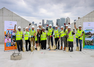 Partners Celebrate Affordable Homes Milestone for at Poplar Riverside