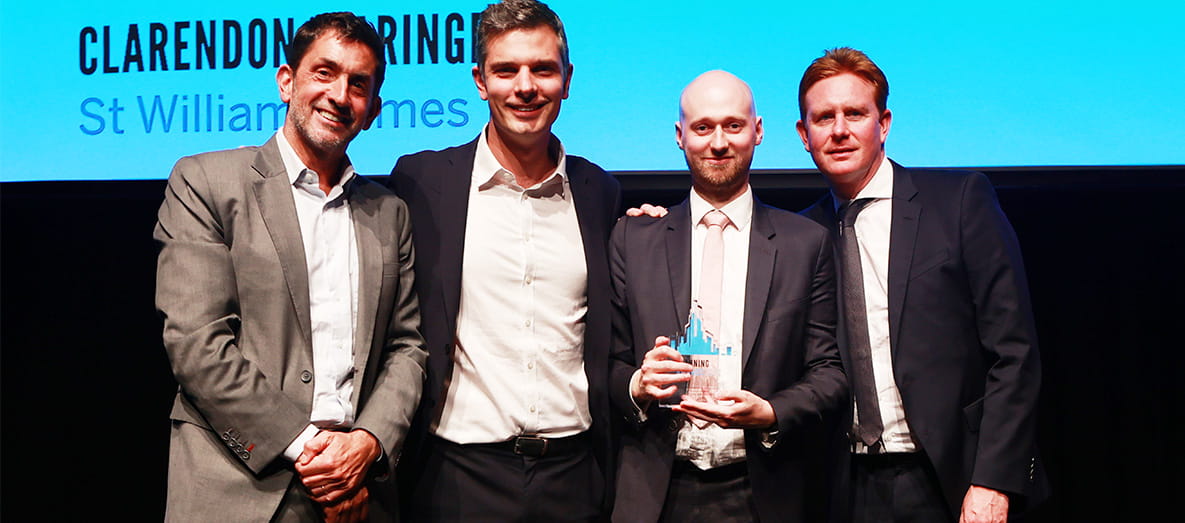 St William claims major industry award at Clarendon in Haringey