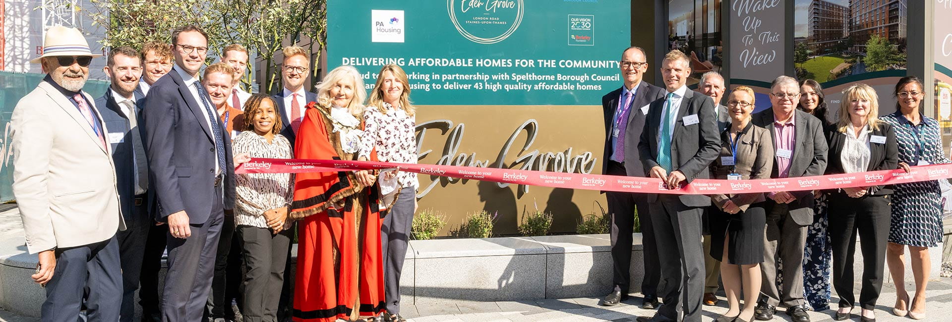 Eden Grove new homes in construction