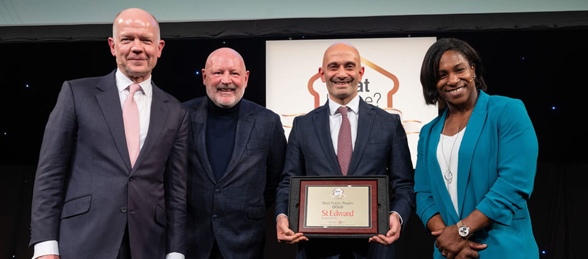 Hartland Village wins Gold for Best Public Realm | News and Insights