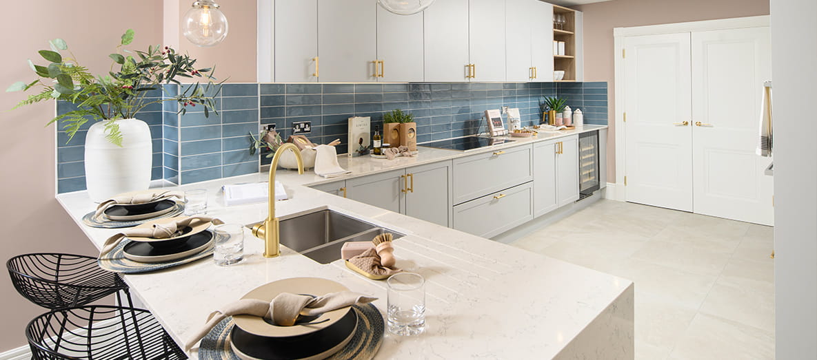 Knights Quarter plot 12 showhome kitchen