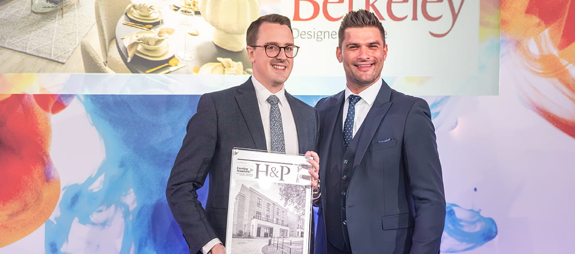 Knights Quarter receiving the 'Best Family Home' award