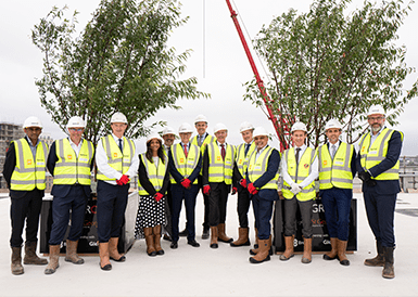 St George and Segro Celebrate Multi-Storey Industrial Development at Grand Union
