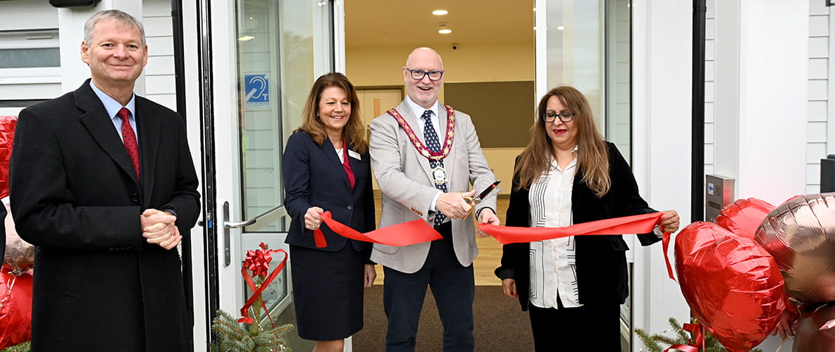 The opening of the Hareshill Community Hub
