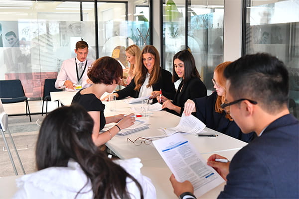 The graduates of Berkeley Group in action