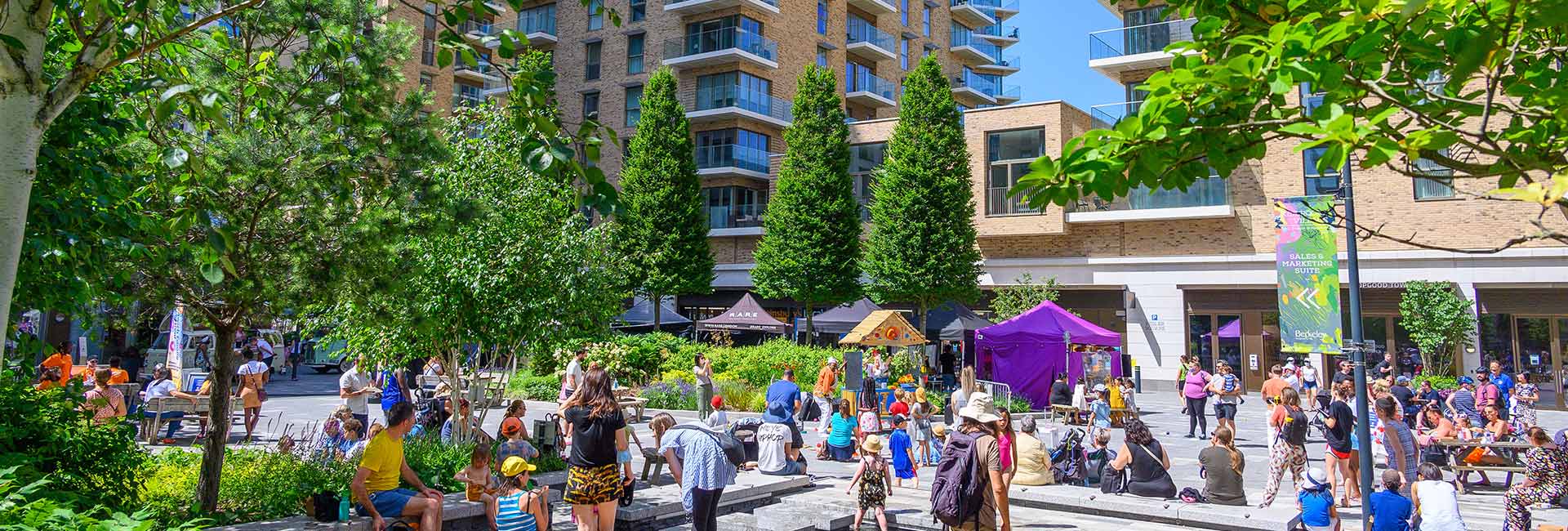 Exterior photo of Kidbrooke Village