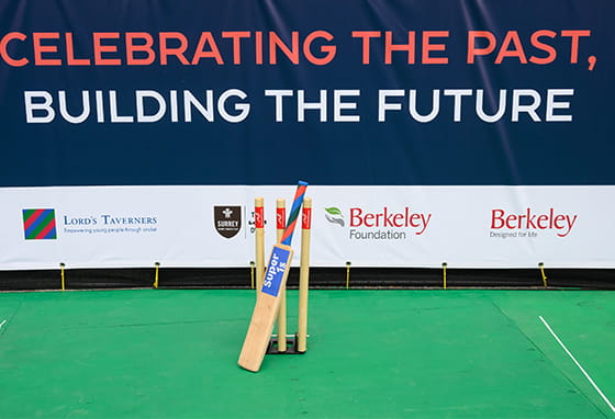 An image of some cricket equipment