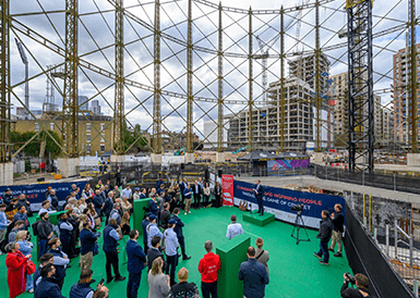 Berkeley Hosts Cricketing Royalty Before Conversion Begins at Oval Village