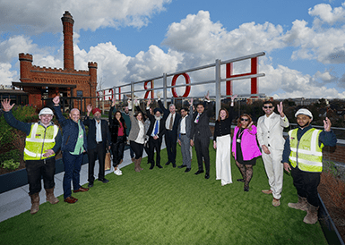 Berkeley Lights Up Iconic Horlicks Factory Letters