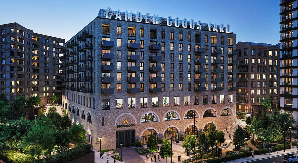 Exterior photo at Camden Goods Yard