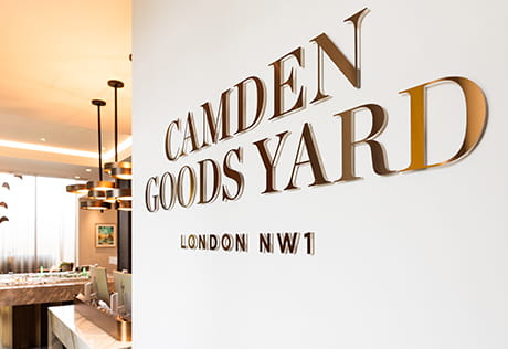 Camden Goods Yard sign