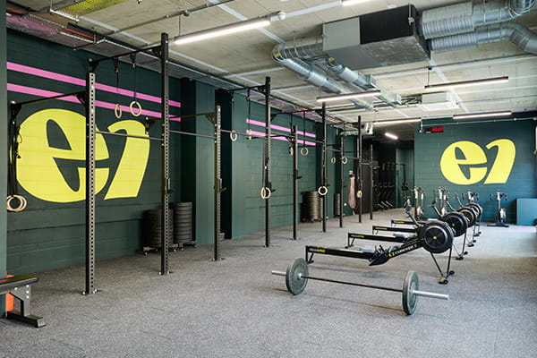 An image of the E1 Crossfit gym 