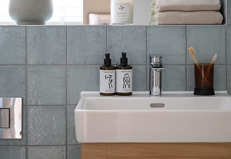 Close up bathroom image - Hareshill Showhome