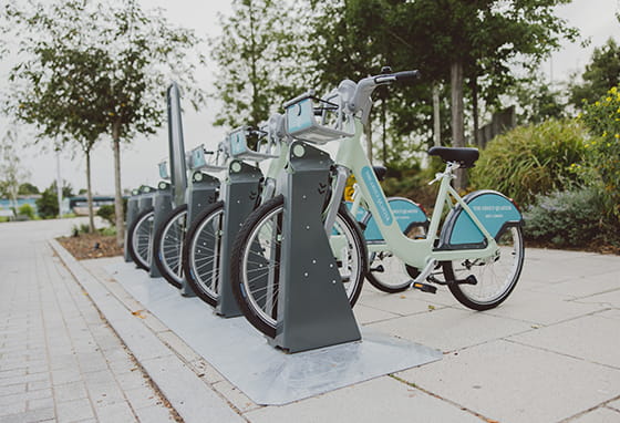 An image of Bikes at The Green Quarter