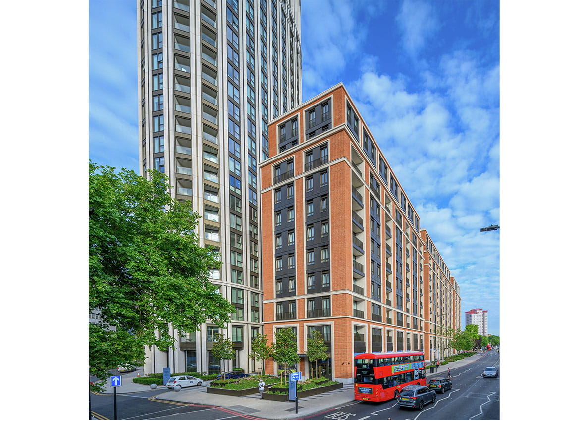 An Exterior Image of a High-rise Building