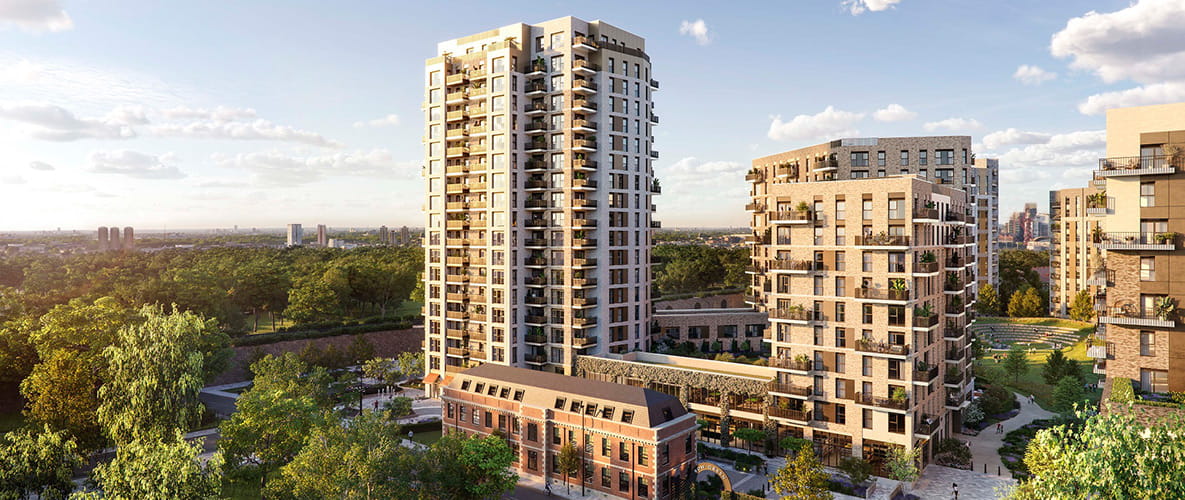 Exterior image of Bow Green reflecting a beautiful sunset