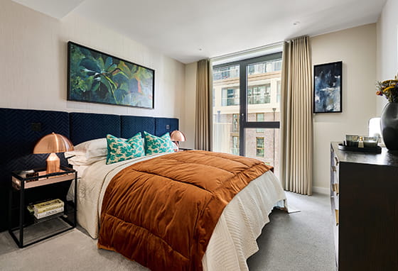 Interior image of the new Showhome launched at London Dock