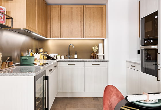 Interior image of the new Showhome launched at London Dock